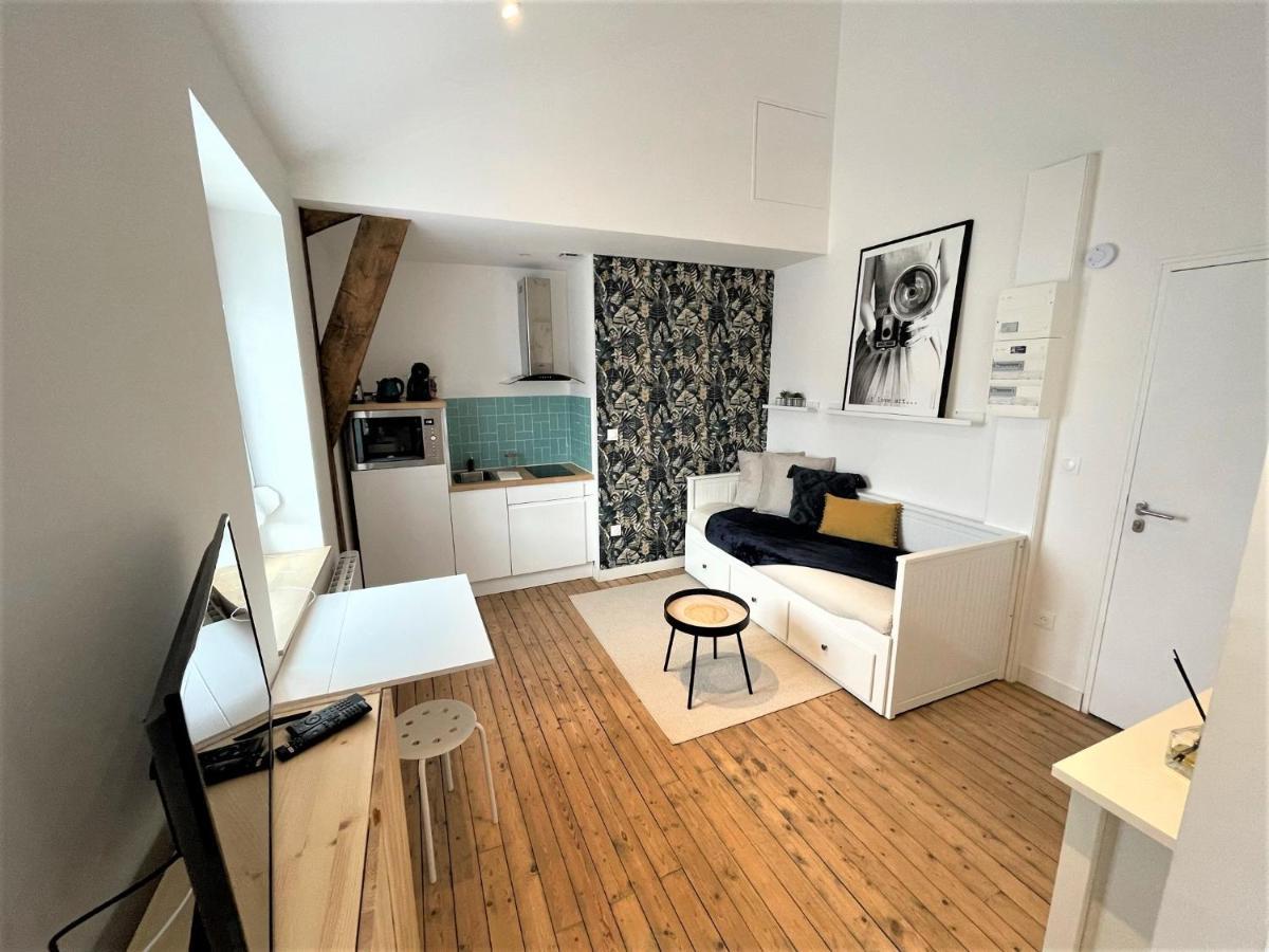 Studio Proche Hyper-Centre Avenue Jean Jaures Reims Apartman Kültér fotó